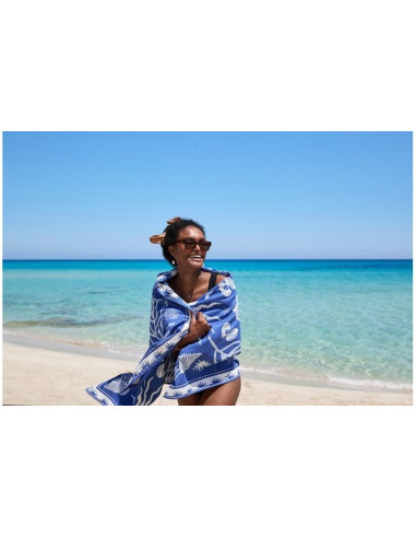 Towel de voyage ocean treasure large (90 x 160 cm)