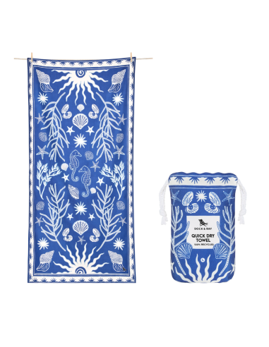Towel de voyage ocean treasure large (90 x 160 cm)