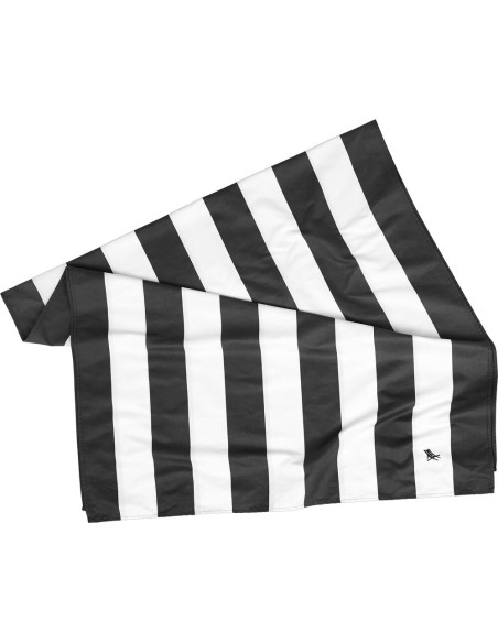 Towel de voyage kamari charcoal large (90 x 160 cm)