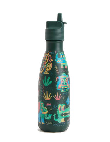 Chilly's Original Kids Bottle 350ml Safari Squad