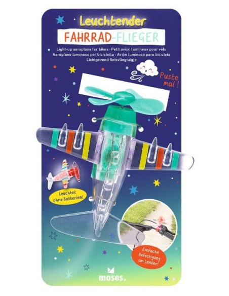 Leuchtender Fahrradflieger 3 Farben