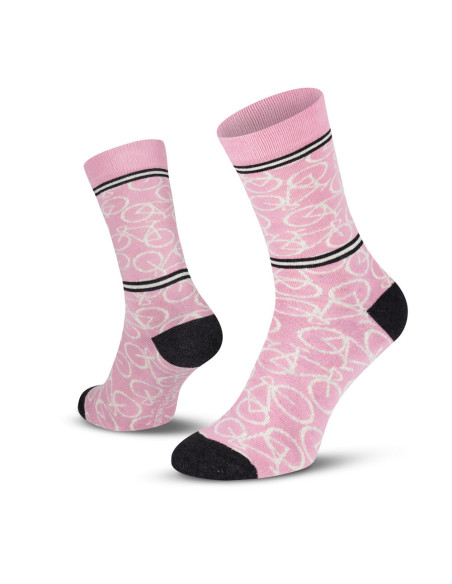 Le Patron Bicycle Socks dusty pink
