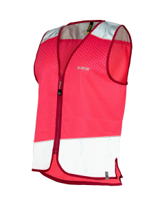 Damen Leuchtweste YARA pink reflektierend