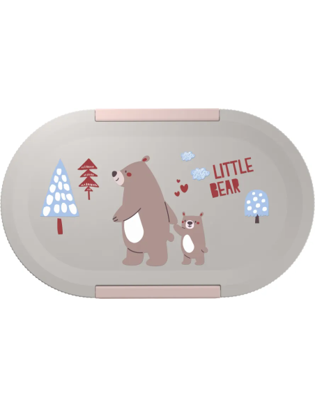 LUMO KIDS Lunchbox Bear Family 0.8 L