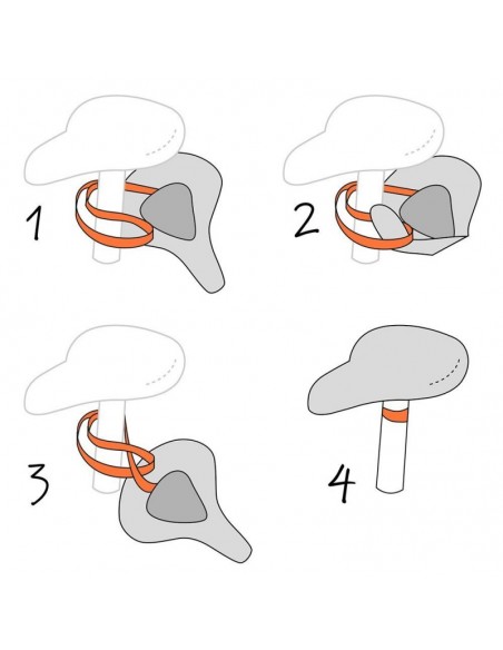 Bike Cap protège de selle *blackbirds basic*