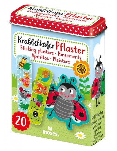 Coccinelle rampante pansements