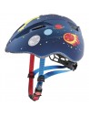 Uvex Kinderhelm Kid 2 cc dark blue rocket matt